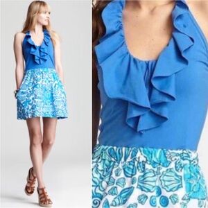 Lilly Pulitzer Quinn  halter dress sailors valentine nwt